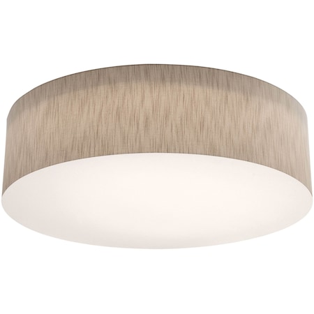 Afx Anton 30in. LED Flush Mount, Jute Shade ANF3044L5AJUD-JT